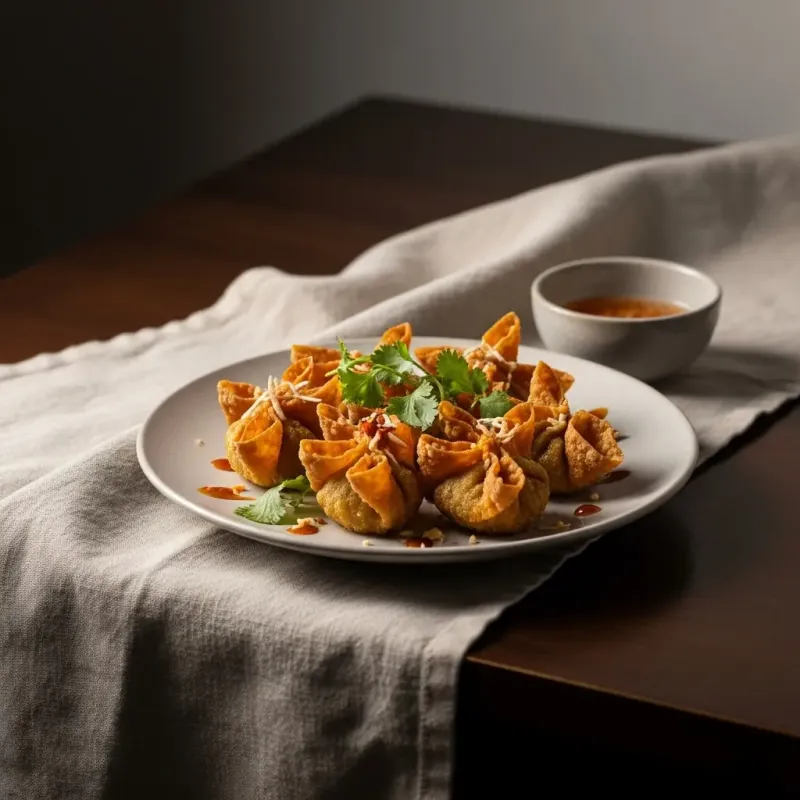 22. Crispy Wontons