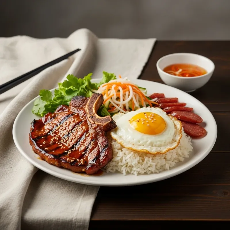 32. Grilled Pork Chop Rice Plate
